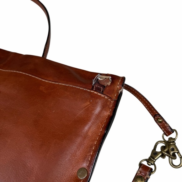 Frye Brown Leather Crossbody - Picture 2 of 13